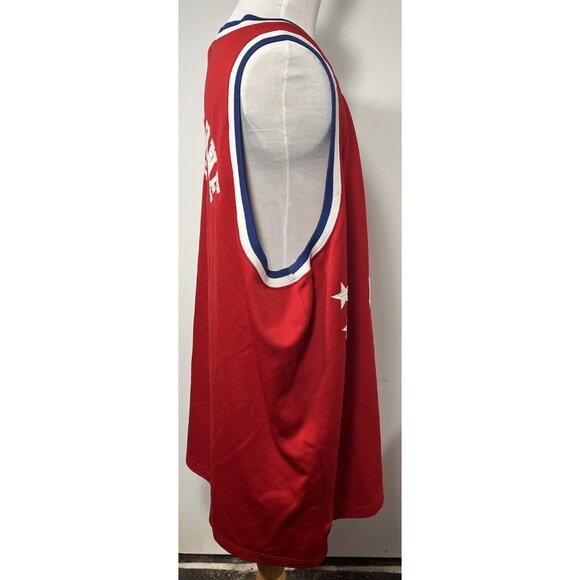 Karl Malone #7 1988 NBA All-Star Jersey Mitchell & Ness Hardwood Classics Sz 56 - Picture 2 of 15